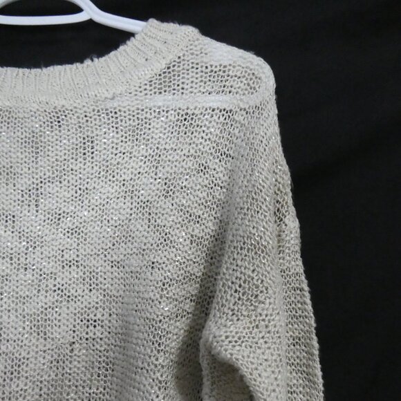 Unbranded | P2P 19 inches measured | Ivory To Pink Gradient Knitted Sweater - Picture 5 of 16